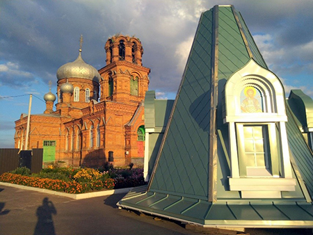 Храм Архангела Михаила в деревне Глебовщина Курской области