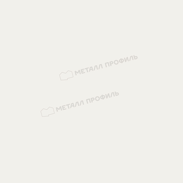 Планка снегозадержателя 95х65х2000 (ПЭ-01-9010-0.5) ― где купить в Москве? В интернет-магазине Компании Металл Профиль!