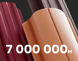 7 000 000 метров стального штакетника «Металл Профиль» произвели и реализовали за 2023 год