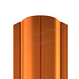 Штакетник металлический МЕТАЛЛ ПРОФИЛЬ ELLIPSE-O 19х126 (AGNETA-03-Copper\Copper-0.5)