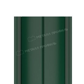 Штакетник металлический МЕТАЛЛ ПРОФИЛЬ ELLIPSE-T 19х126 (ПЭ-01-6005-0.45)