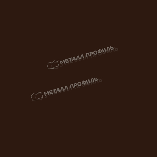 Планка конька плоского простая 115х115х2000 (ПЭ-01-8017-0.45) ― заказать по умеренным ценам ― 785 ₽ ― в Москве.
