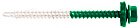 Купить недорогой Саморез 4,8х70 RAL6029 (зеленая мята) в Компании Металл Профиль.