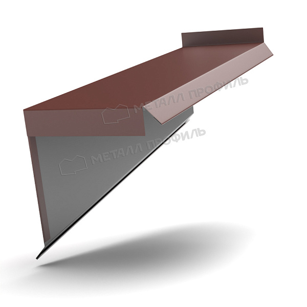 Планка сегментная торцевая левая 350 мм (PURETAN-20-RR32-0.5)